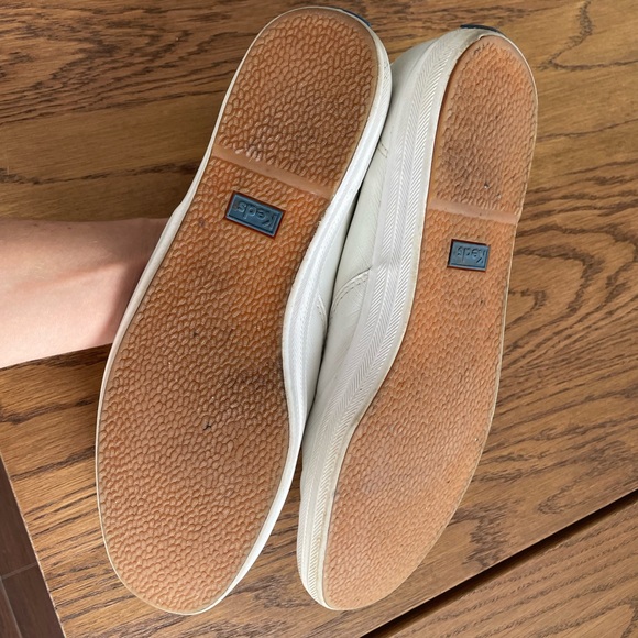 KEDS Classic Leather White Sneakers - Picture 4 of 6